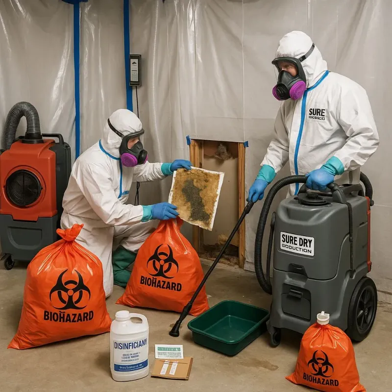 Contaminated Water Handling Protocols process in Lompico, CA