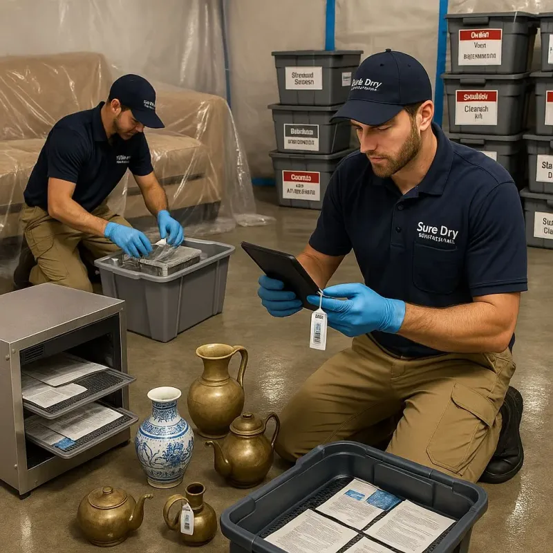 Content Protection and Restoration process in Lompico, CA