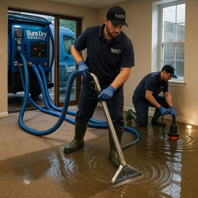 Water Extraction and Removal process in Lompico, CA